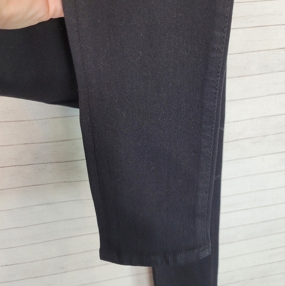 Ag ADRIANO GOLDSCHMIED THE FARRAH HIGH RISE SKINNY ANKLE JEANS IN BLACK, SZ 26 - Picture 7 of 15